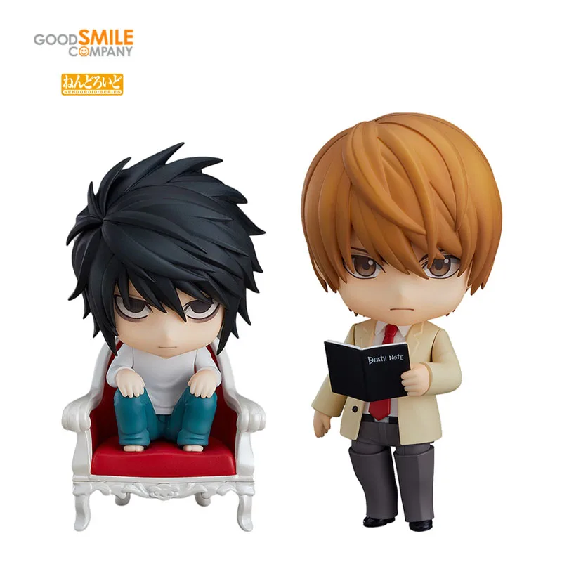 

GSC Good Smile NENDOROID 1160 Yagami Light 1200 L 2.0 L Lawliet DEATH NOTE PVC Action Figure Anime Model Toys Collection Gift