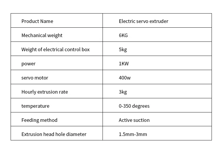 JH 3D Printing Extruder Machine: 4kg/h Vertical 1200W Desktop Plastic ABS/PP Pel