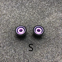 Premium Memory Foam Earphone Cushion Tips - Comfortable Replacement Ear Pads (Purple - S)