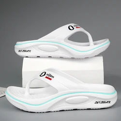 Unisex Comfort Slide Sandals - Versatile Indoor/Outdoor Casual Footwear - 42 - 43 (White moon)