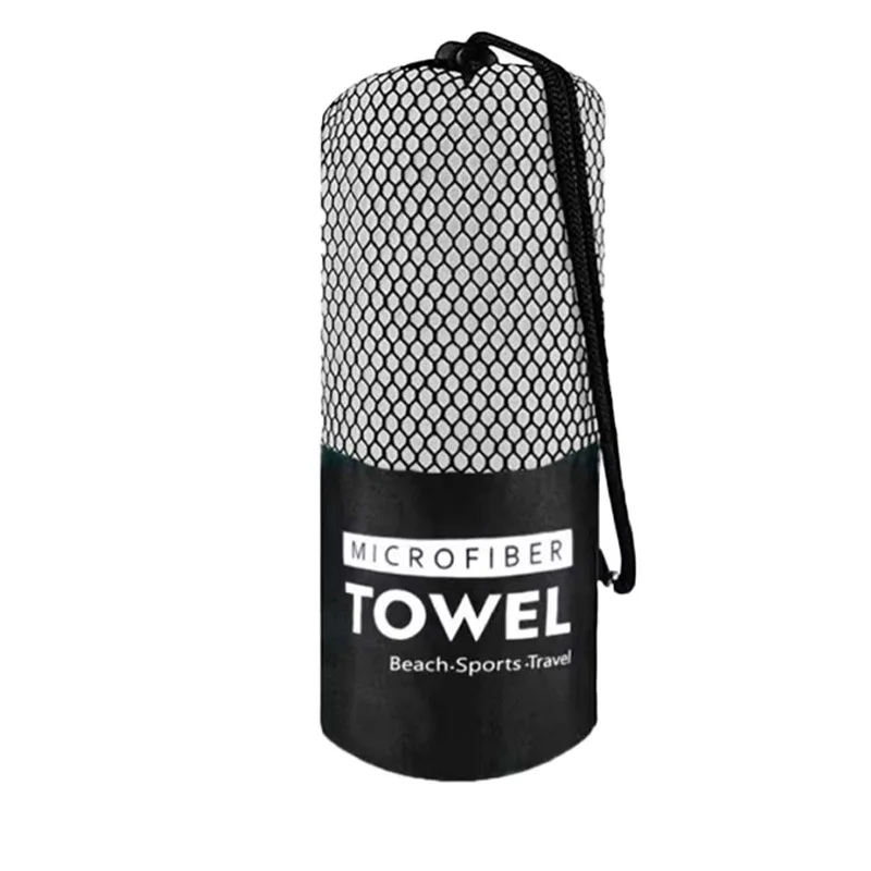 High Quality Microfiber Quick-Dry and Ultra-Absorbent Towel with Portable Bag for Gym, Beach, Yoga, Camping, and Travel