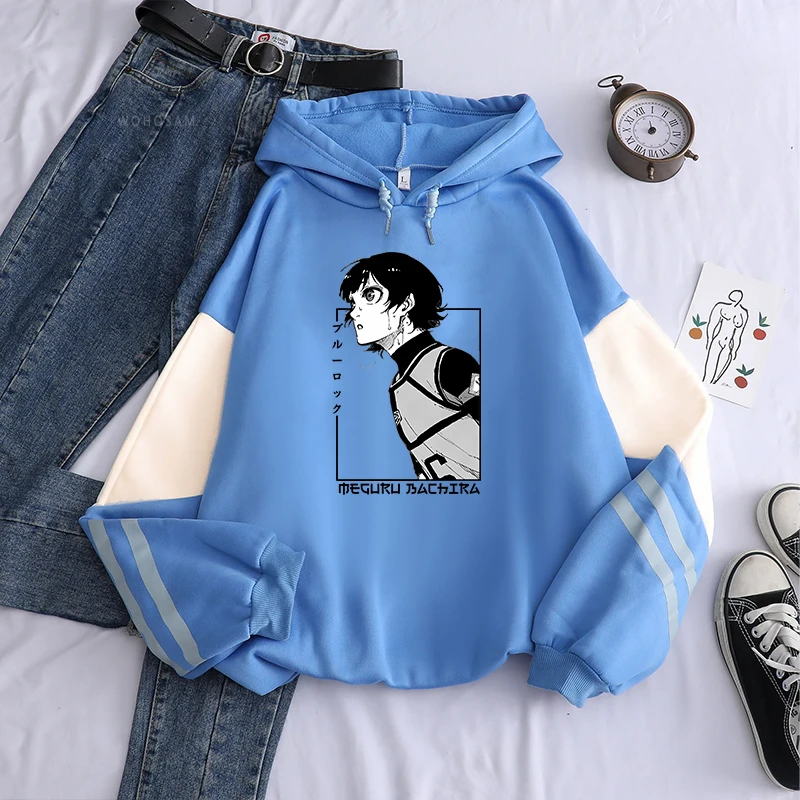 Japan Anime Blue Lock Bachira Meguru Hoodies for Men