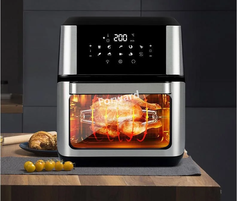 Description Picture 3 of itemCommercial 10 in 1 Hot Air Fryer Oven 1700 W Intelligent Air Fryer Toaster 12 L Countertop Convection Rotisserie Dehydrator