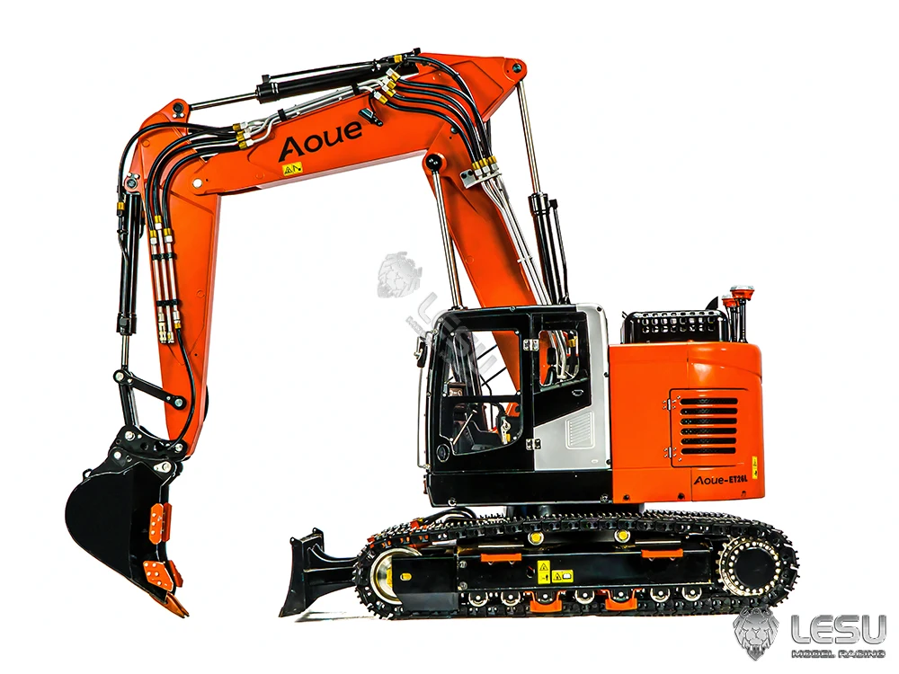 S53f83ec3eac14859bb3572ca4225dfa5D Model ciężkiej maszyny LESU1/14 Aoue-ET26L trójramienny mały krótki pas ogonowy łopata przednia koparka gąsienicowa RC