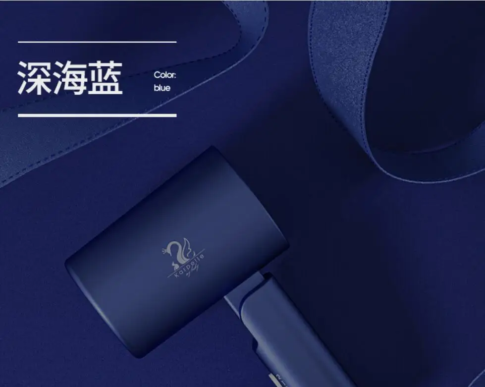 Electric Low-Radiation Constant Temperature Drier Blow Blow Baby Ass Mini Hair Dryer For Baby Kids Foldable Portable Hairdryer