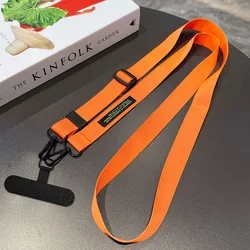 Versatile Durable Solid Color Adjustable Lanyard and Crossbody Strap (SJS228)