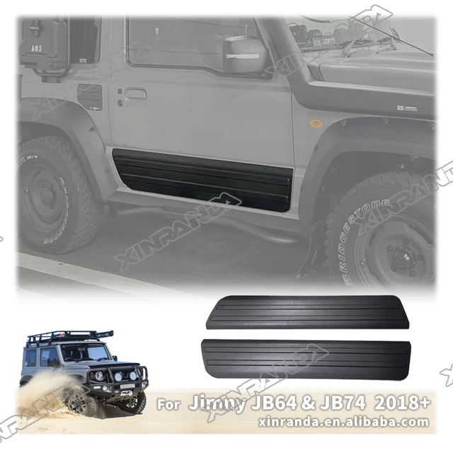 Plaque de protection anti-rayures pour porte de voiture en ABS, couvercle  Kiev illage décoratif, accessoires de voiture, Suzuki Jimny JB64JB74, 2018-  2023 - AliExpress