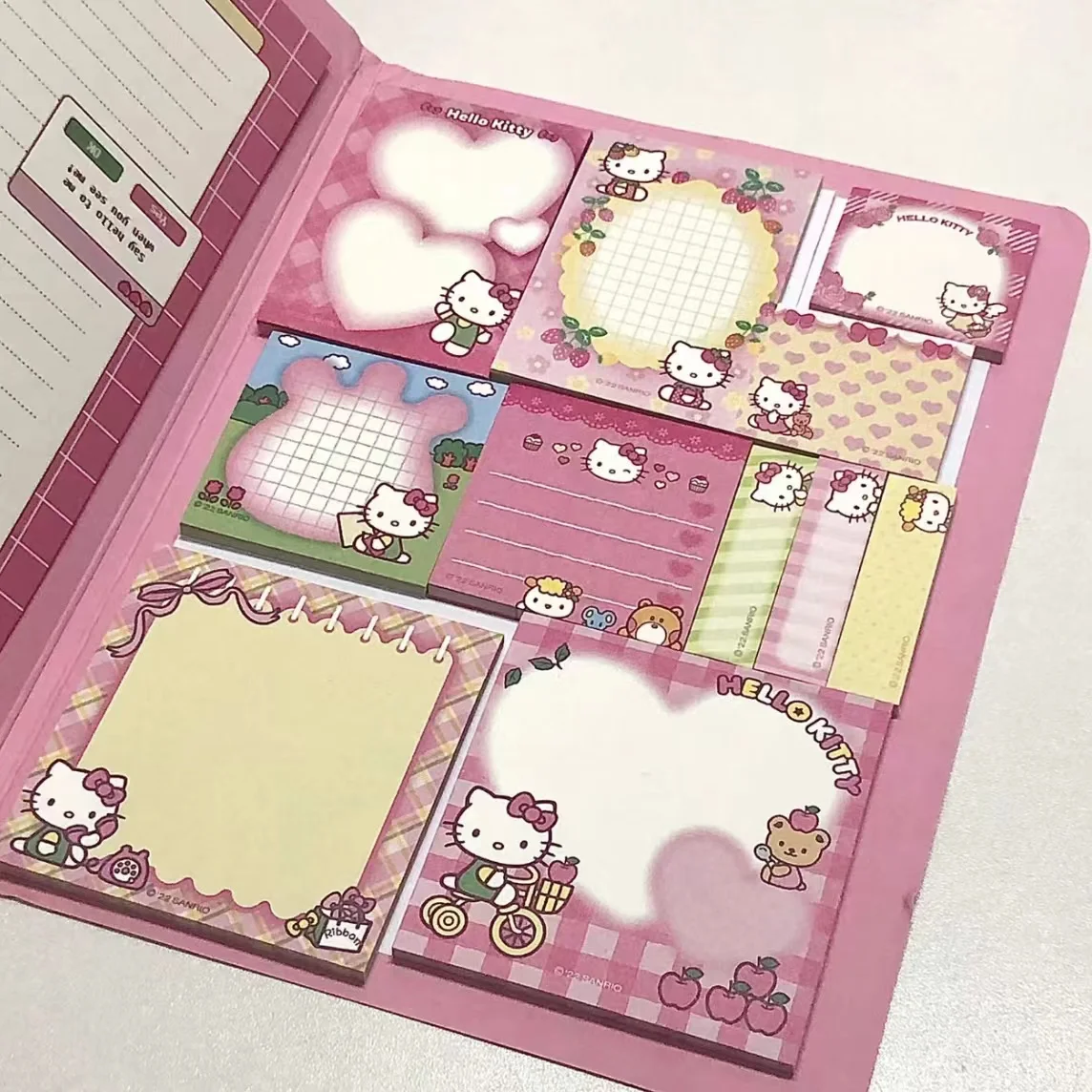 Note Book Kawaii Convenience Book Mymelody Kuromi Cinnamoroll Note Book Cute Paste Notepad Student Office Stationery