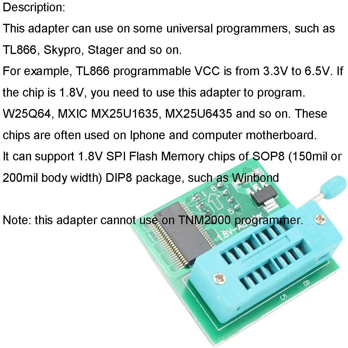 Kit Programador USB CH341A Con Clip SOP8 - Para BIOS, EEPROM Y Chips De Memoria Flash