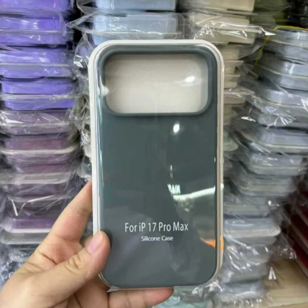 Premium Liquid Silicone Soft Case with Wireless Charging Support