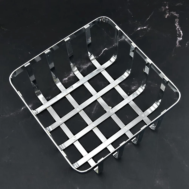 Metal Bread Basket, Bread And Fruit Basket, Basket Brunch, Metal Basket With Removable C Easy To Use