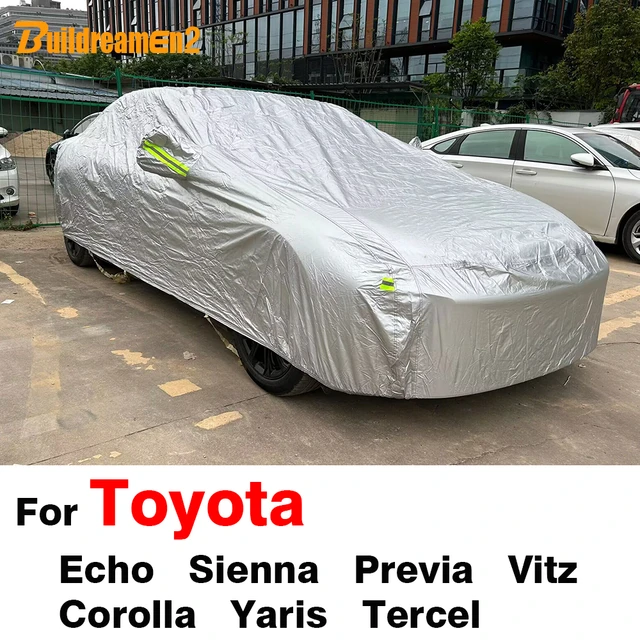 For Toyota Yaris Outdoor Protection Full Car Covers Snow Cover Sunshade  Waterproof Dustproof Exterior Car accessories - AliExpress