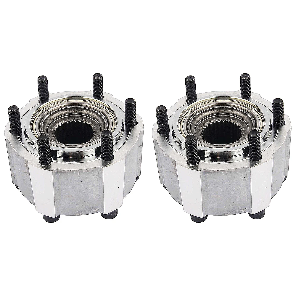 AP02 2X Wheel Manual Lock Hubs Free Cap 28 Spline/Tooth for Nissan D21 Frontier Pathfinder Pickup Titan Xterra SE XE LE 3