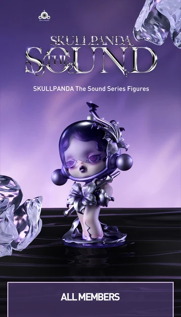Original SKULLPANDA The Sound Series Mystery Box 1PC/12PCS Blind 