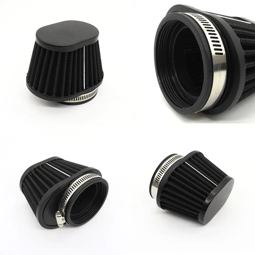 Motorcycle air filter cleaner motocross air filter For Carburetor Scooter Accessories 51mm 55mm 60mm