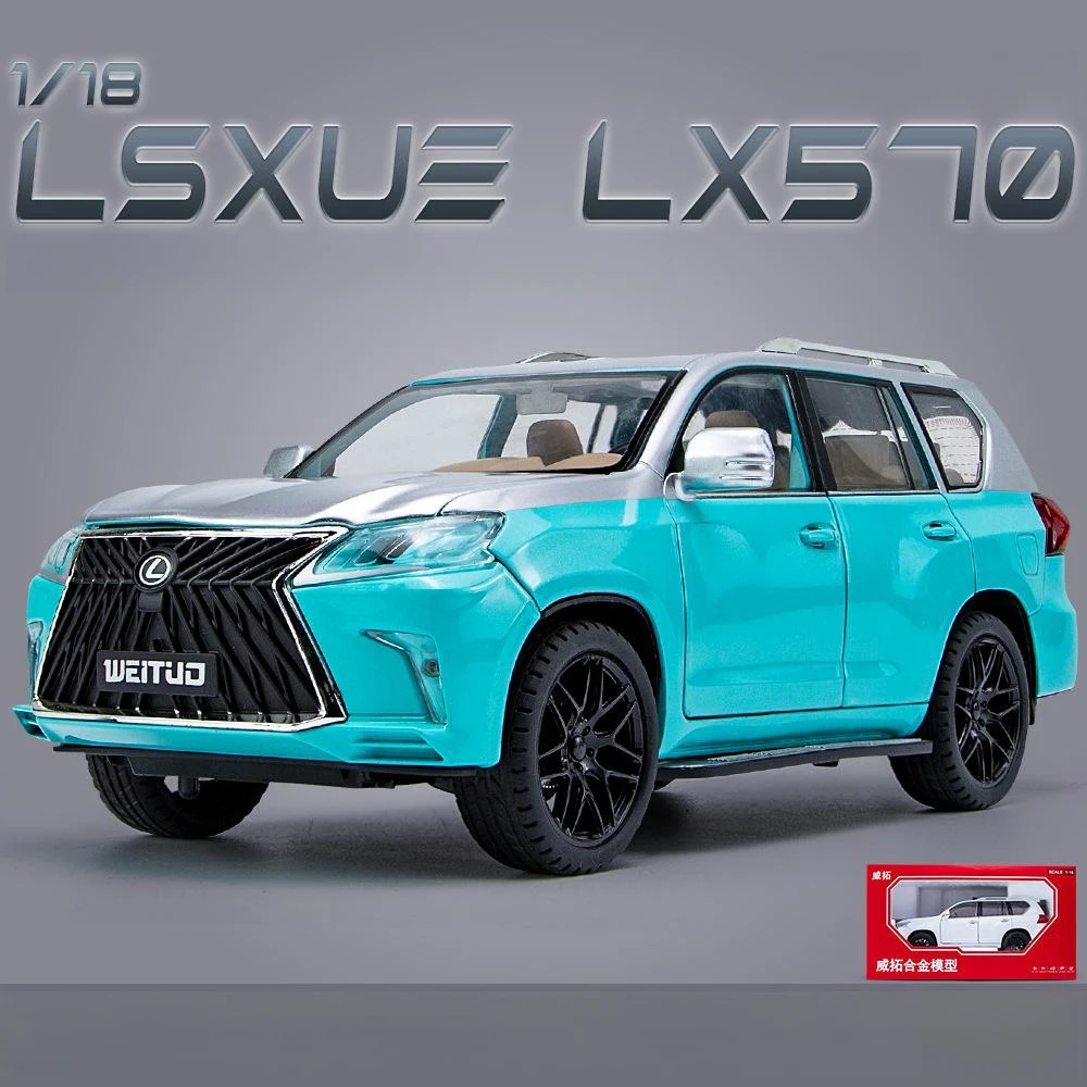 1/18 Lexus LX570 SUV Sport Toy Car Diecast Metal Model