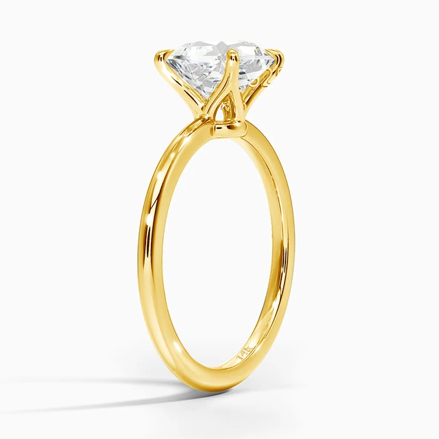 90063-2a5946.jpg Bague en diamant Moissanite en or 14K, 9mm, 3CT, 100% Au585, coupe ronde pour femmes, bijoux d'anniversaire de mariage, de fiançailles, cadeau