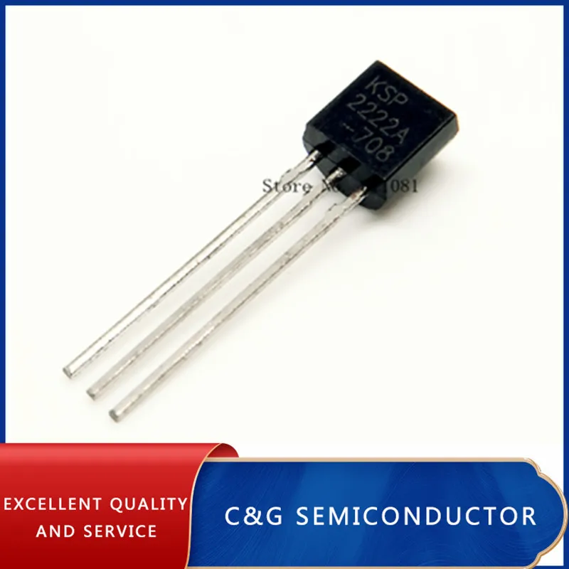 20pcs Ksp2222a Ksp2222 Ksp-2222a To-92 Npn Transistor - Transistors ...