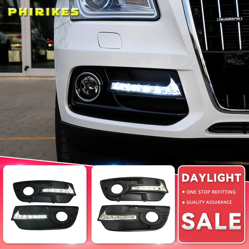 

Дневные ходовые огни для Audi Q5 2010 2011 2012 2013, дневные ходовые огни