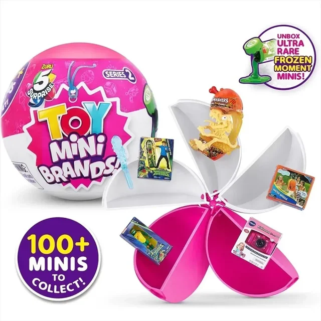 Zuru My Mini Baby Mystery Toy Bundle - 3 Series 1 Blind Balls With Accessories