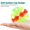 Toy Sticky Cricket Sucker Ball Throw and Catch Interactive Toy Stick Ball for Children Blue Stick Sticky Ball 5