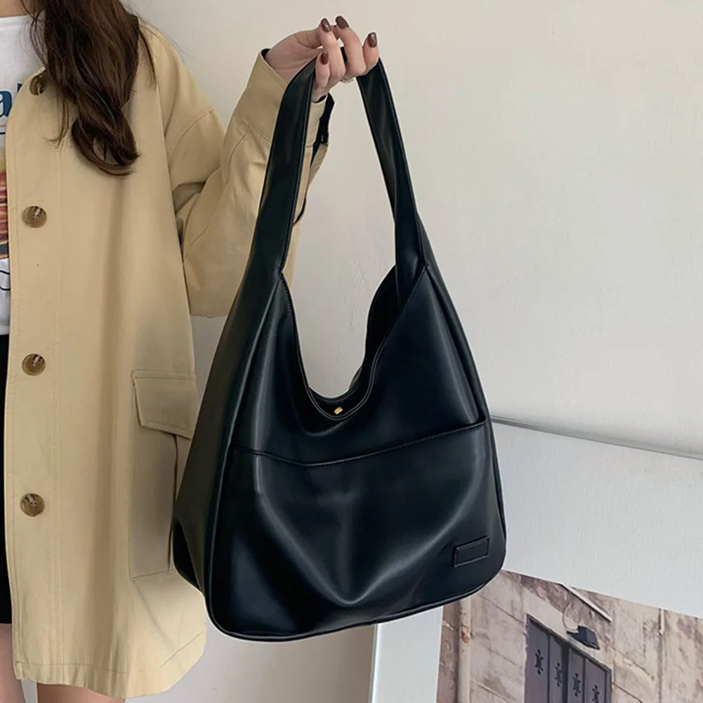 Borsa Tote Vintage Pelle PU - Borsa A Tracolla Donna Con Zip