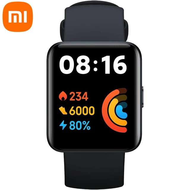 Xiaomi Redmi Watch 2 Lite, 1.55 Colorful Touch Display, 100+ Fitness  Modes, 5 ATM Water Resistance, SPO2 Measurement, 24-Hour Heart Rate  Tracking