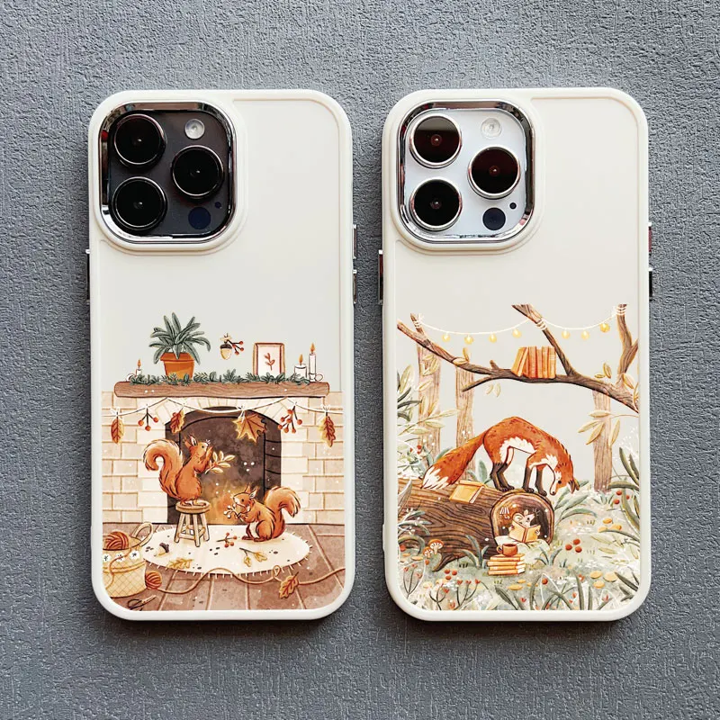 Cartoon Tier Freizeit Silikon Telefon Fall Für iPhone XR XS X 16 11 12 13 14 15 Pro max 7 8 15 Plus SE2 Stoßfest Abdeckungen – Detail 12