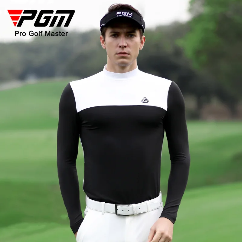 

PGM spring golf clothing men's long-sleeved T-shirt golf men's clothing breathable moisture absorption