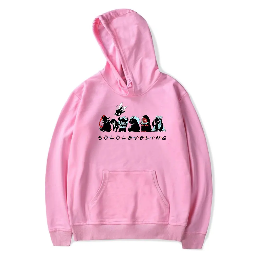 Solo Leveling Sung Jinwoo Vintage 90s Hoodie Men and Women Hip-hop Sports Pullover Sweatshirt Suitable for Everyday Wear