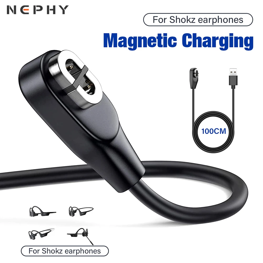 Fast charge Magnetic pin Cable Shokz Headphones Aeropex AS800 OpenRun S803 S810 Pro mini S811 OpenComm ASC100SG C10 Charger