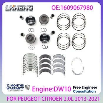 Kit Pistone e Cuscinetti Motore per PEUGEOT 3008 308 508 CITROEN C4 C5 DS4 DS5 DS OPEL VAUXHALL 2.0L 2.0 L T L4 Diesel 13-21 DW10