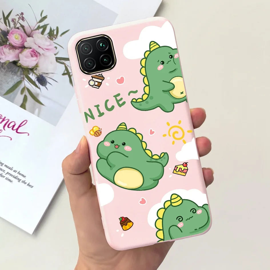 Cute Astronaut Shockproof Silicone Phone Case - Soft Candy TPU Cover and Bumper