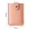 ID Credit Bank Card Holder Wallet Luxury Brand Men PU Leather Slim Mini Small Money Wallets Case Pull-out Type 5 Card Pockets 6