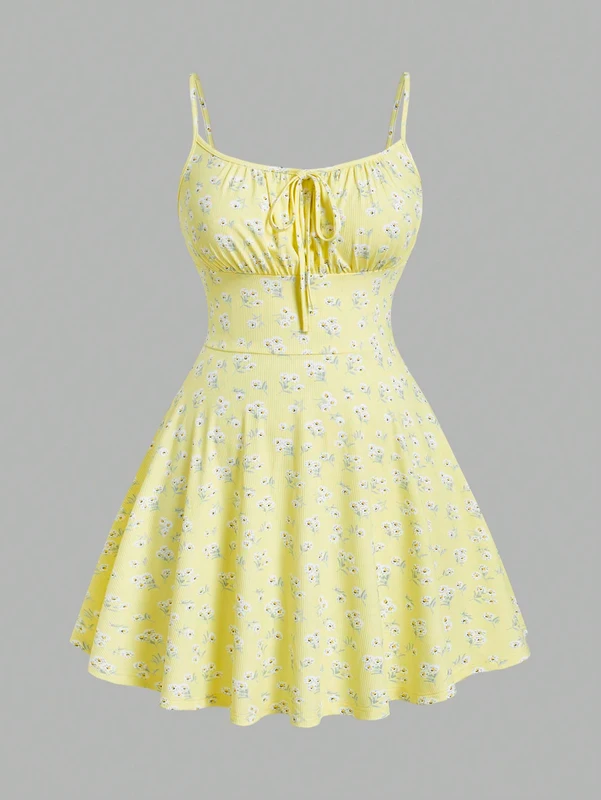New fashion floral elegant sleeveless thin strap camisole