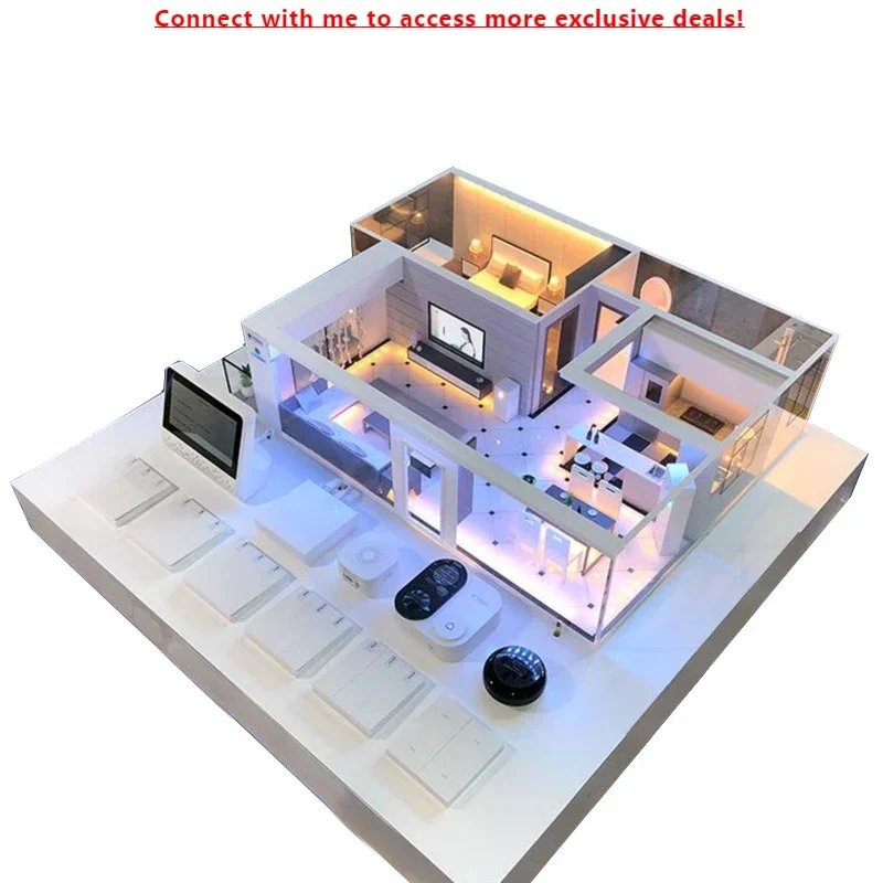Demo Box For Automation System , Smart Automation Display Suitcase, Supporting RGB Light