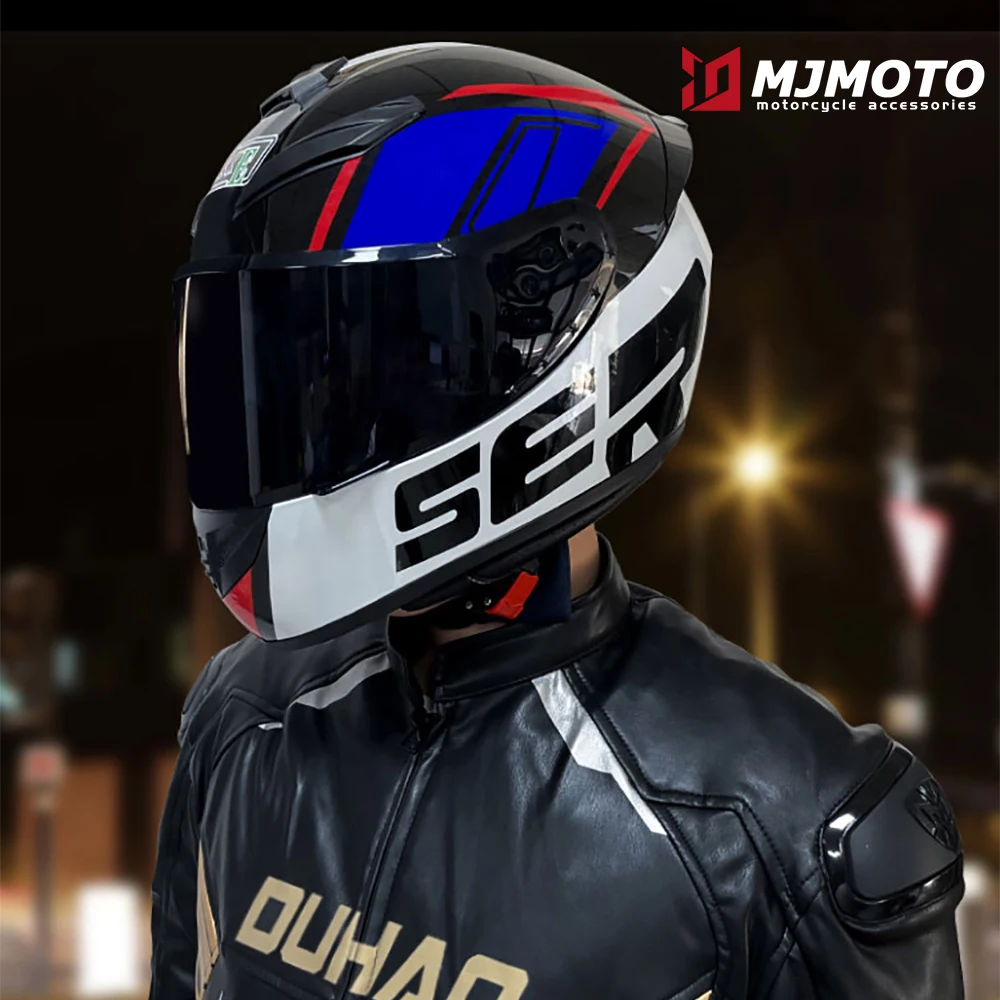 Casco Motocicleta,Cascos para Motos Certificados Dot,Cascos de Moto con  Visor ANTIVAHO,Cascos Motocross Mujer Hombre Motos Accesorios (M) :  : Deportes y Aire Libre