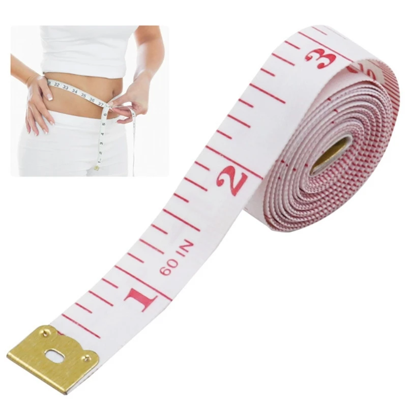 39/60 in Body Measuring Ruler Sewing Tailor Tape Measure Mini Soft Flat Ruler Centimeter Meter Sewing Measuring Tape