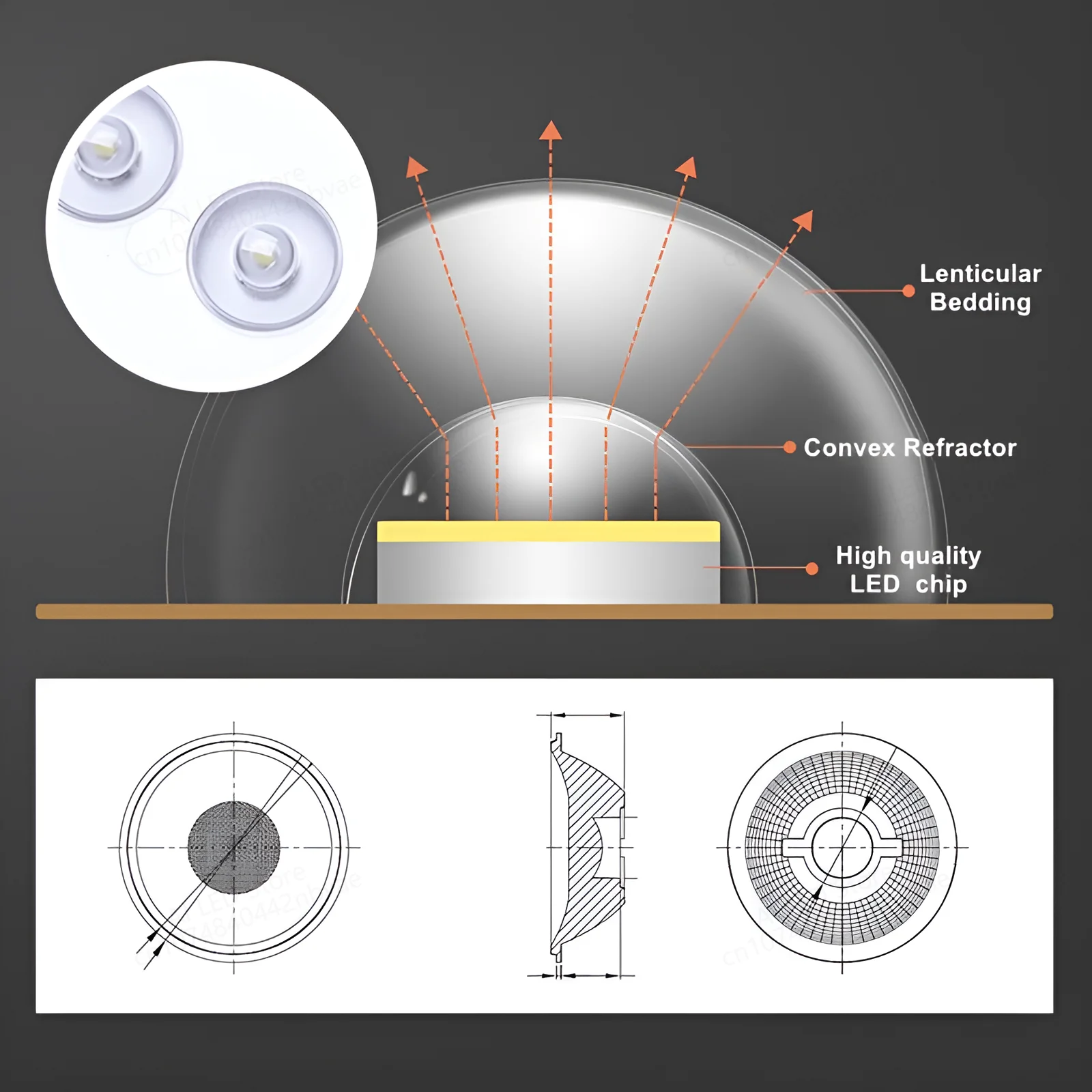 Square LED Panel Circle Ring Light 12W 18W 24W 36W LED Ceiling decoration Ceiling Lamp AC220V 230v 240v downlight 4