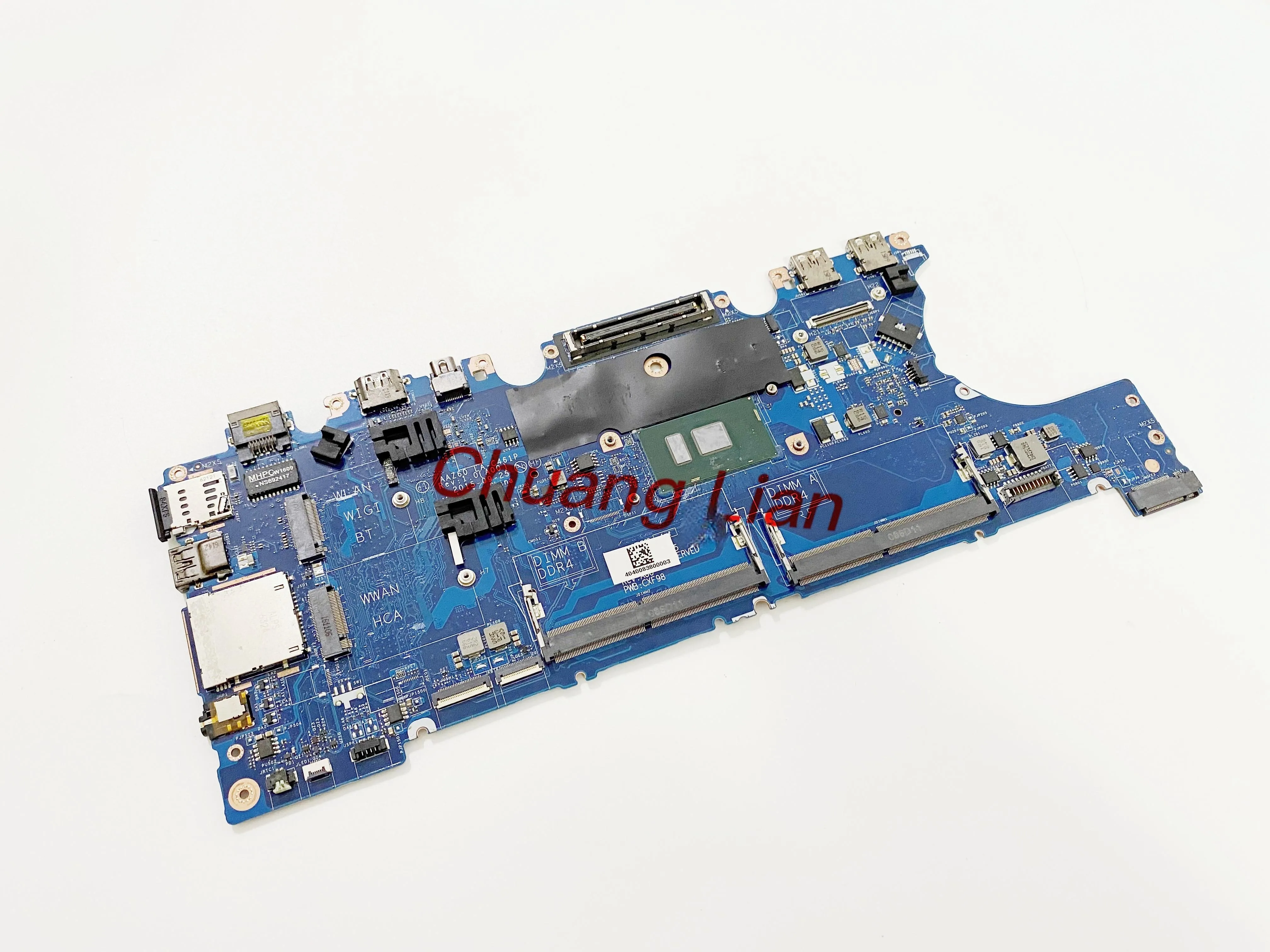 AAZ60 LA-C461P FOR Dell Latitude E7470 Laptop Motherboard with I3