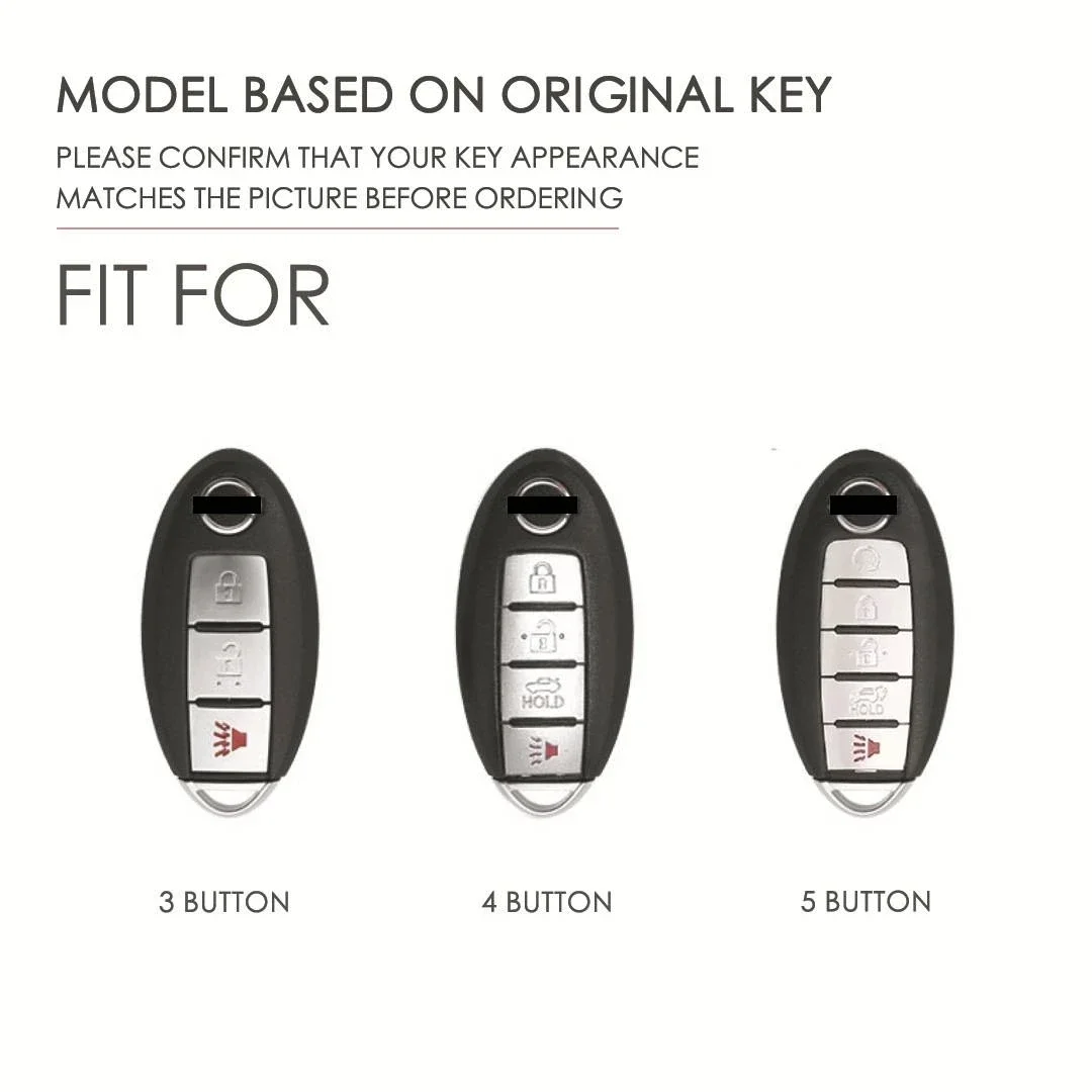 Porte-clés En Cuir Pour Nissan Patrol Y60 Y61 Y62 – Design Personnalisé – Accessoire Auto Homme Femme