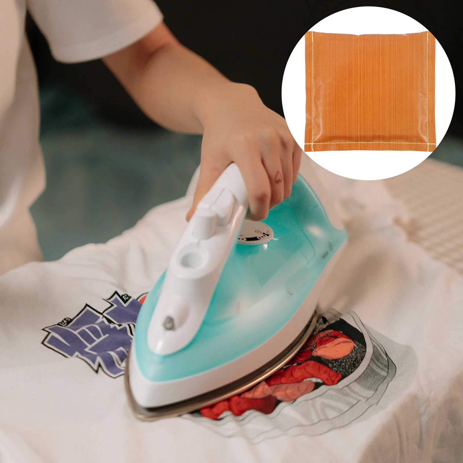 

Sublimation Heat Transfer Pad Ironing Press Insulation Pressing Non Stick Reusable Heating