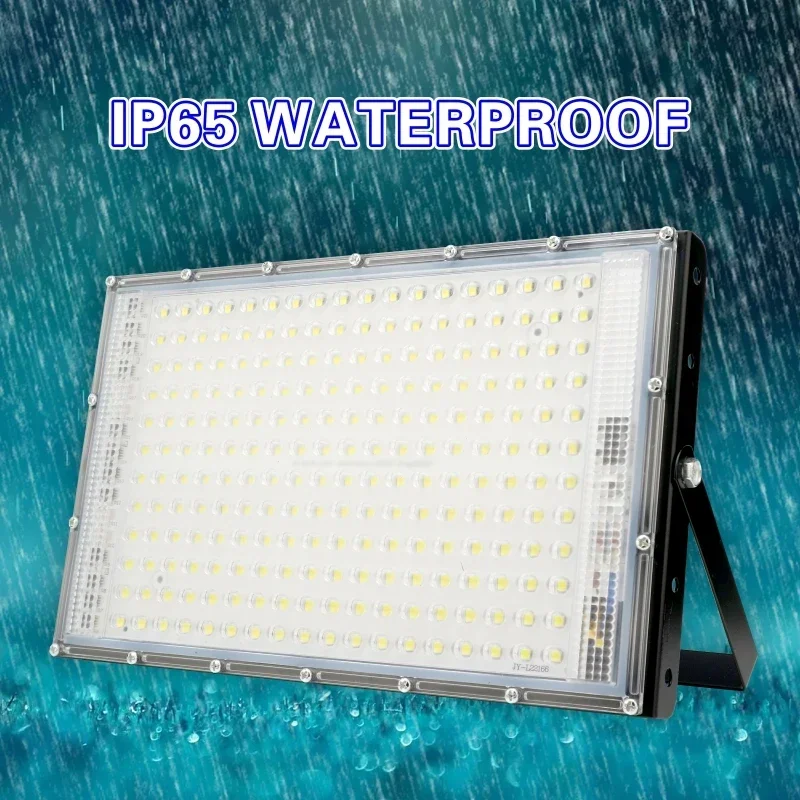 LED Flood Light 1/2/3PCS 110V 220V 50W 100W 150W 200W Outdoor IP65 Waterproof Wall Lamp Reflector