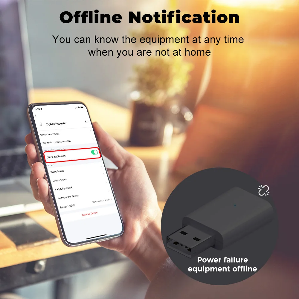 Tuya ZigBee Type-c USB Signal Repeater Amplifier Extender for Smart Life ZigBee Gateway Smart Home Devices Assistant zigbee gateway smart gateway