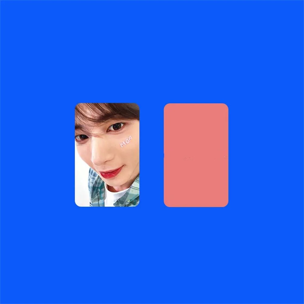 KPOP Yeonjun Soobin MOA ZONE Ver двухсторонние фотокарты Hueningkai Beomgyu Taehyun селфи LOMO открытки Коллекция поклонников