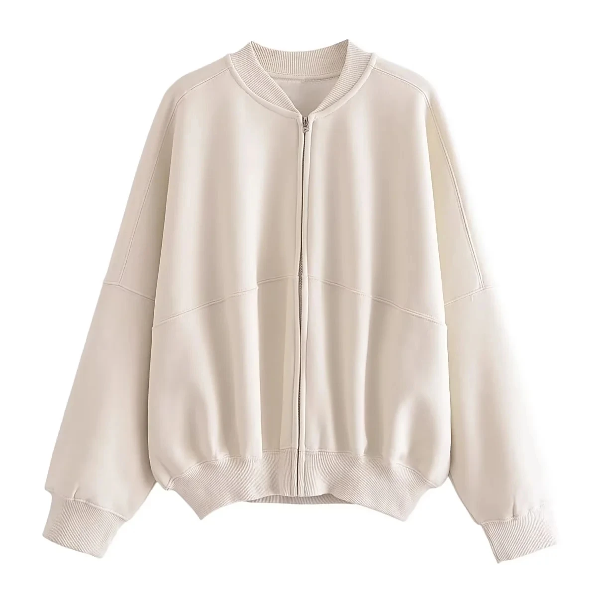 Bomber Jacket Bomberjacke Shein HH Autumn Women Casual Solid