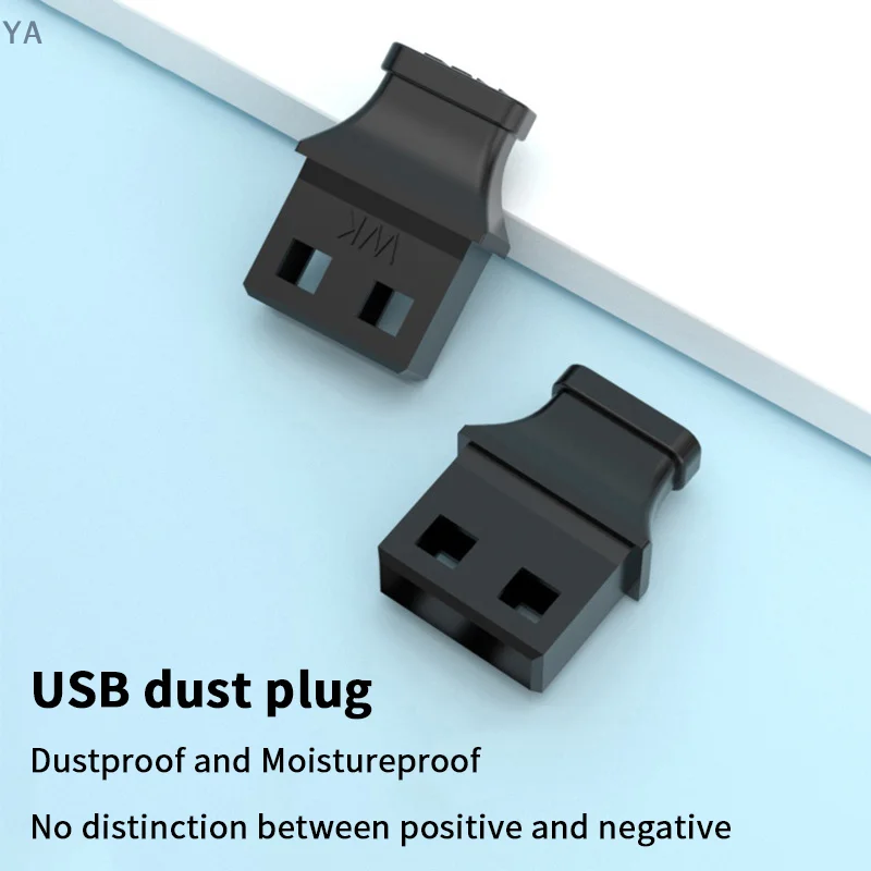 [YA]5/10Pcs 타입-A USB 포트 플러그(핸들 포함) 노트북 컴퓨터 소켓 캡용 먼지 방지 커버 미사용 인터페이스 먼지 방지 플러그