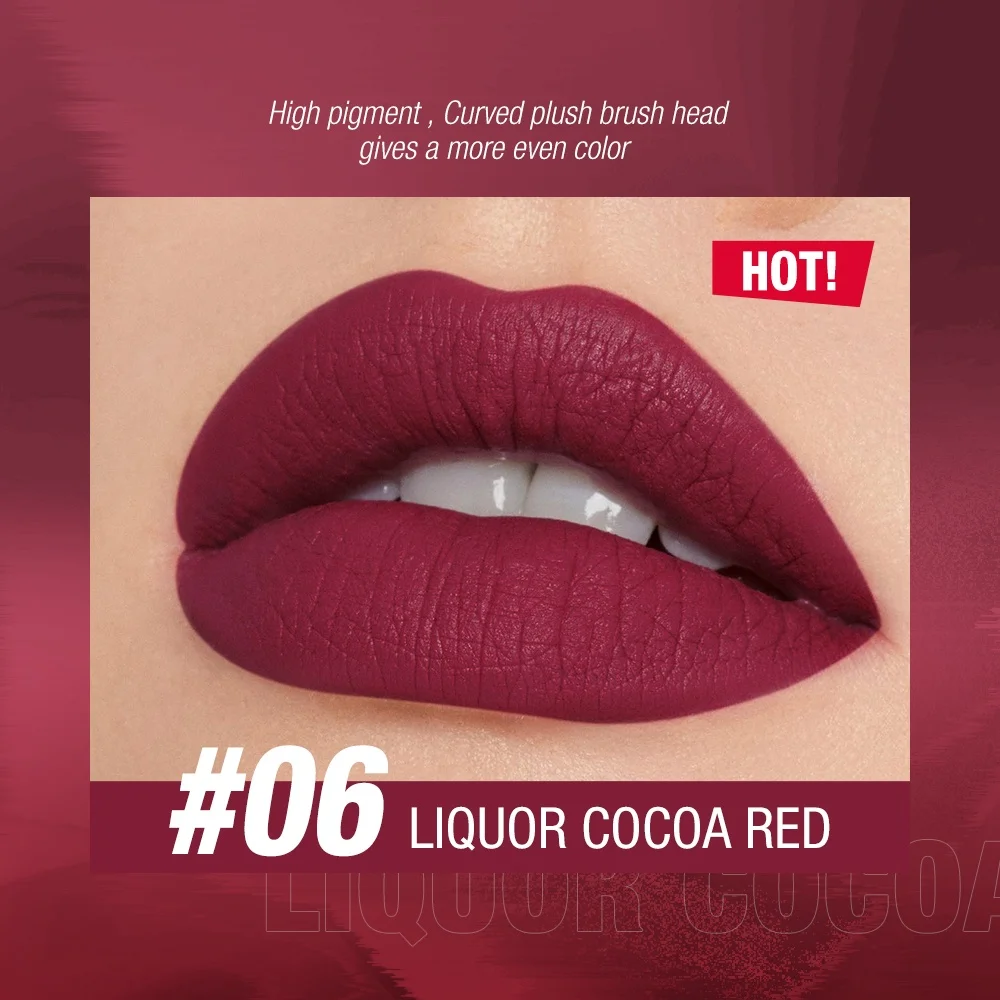 thumbnail image 1 of O.TWO.O Liquid Lipstick Lip Gloss 12 Colors Waterproof Lightweight Long-lasting Matte Lip Stain Lip Glaze For Women Cosmetics, 1 of 5