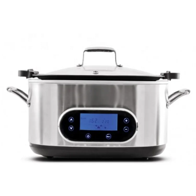 12 in 1 deluxe digital multi cooker sous vide cooker LCD large display Screen touch 6.0l Programmable Slow Cooker