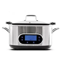 12 in 1 deluxe digital multi cooker sous vide cooker LCD large display Screen touch 6.0l Programmable Slow Cooker 2